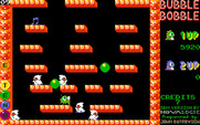 Bubble Bobble for IBM PC/Compatibles - Ack, enemies caught me!