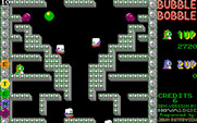 Bubble Bobble for IBM PC/Compatibles - Level layouts become progressively more complicated.