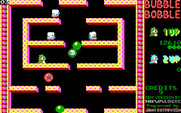 Bubble Bobble for IBM PC/Compatibles - Each level features a different layout.