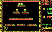 Bubble Bobble for IBM PC/Compatibles - Starting the second level.