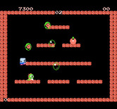 Bubble Bobble for NES / Famicom - Capture opponents in bubbles!