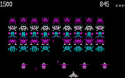 Space Commanders for IBM PC/Compatibles - Starting the second round which uses different colors.
