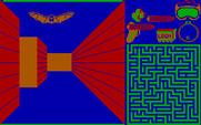 Shultz's Treasure for IBM PC/Compatibles - Watch out for the bat!