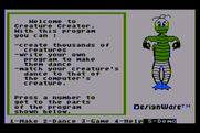 Creature Creator for Atari 8-bit - Welcome to the program!