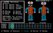 Creature Creator for IBM PC/Compatibles - The game in progress.
