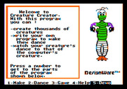 Creature Creator for Apple II - Welcome to Creature Creator!