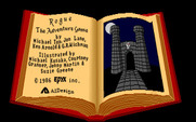 Rogue for Amiga - The game information screen.