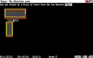 Rogue for Amiga - An ice monster froze me in place...