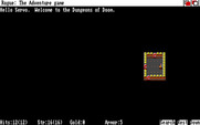 Rogue for Amiga - Game start.