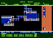 Rogue for Atari 8-bit - Hmm, a staircase...I wonder where it goes?
