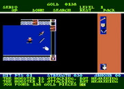 Rogue for Atari 8-bit - Found some items to take...