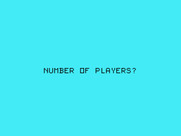 Q*bert for TI-99/4A - How many players? (This version has no title screen)