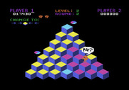 Q*bert for Atari 5200 - I was hit!