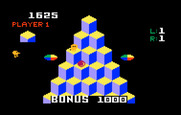 Q*bert for Intellivision - Round one complete!