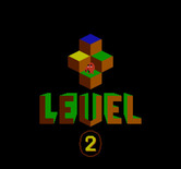Q*bert for NES / Famicom - Time for level 2.