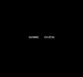 Q*bert for NES / Famicom - Game over.