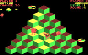 Q*bert for IBM PC/Compatibles - Avoid Ugh and Wrong-Way...