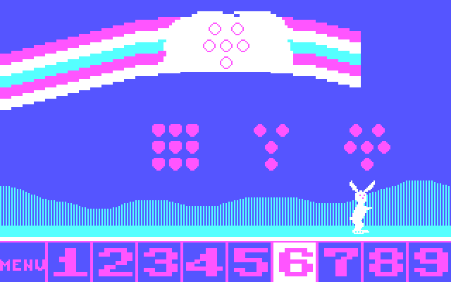 Up & Add 'Em IBM PC/Compatibles Screenshot: This looks like the correct answer...
