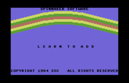 Up & Add 'Em for Commodore 64 - Title screen (Spinnaker release).