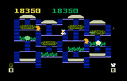 BurgerTime for Intellivision - Enemies become faster as the game progresses.