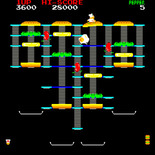 BurgerTime for Arcade - Level two.