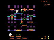 BurgerTime for ColecoVision - Eat the ice cream cone for a bonus pepper!