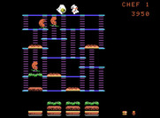 BurgerTime for ColecoVision - Run away!