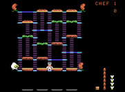 BurgerTime for ColecoVision - Game start.