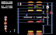 BurgerTime for IBM PC/Compatibles - Game over.