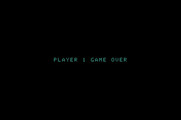 BurgerTime for Mattel Aquarius - Game over.