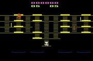 BurgerTime for Atari 2600 - Starting screen.
