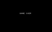 BurgerTime for Sharp X1 - Game over.