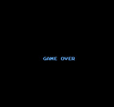 BurgerTime for NES / Famicom - Game over.
