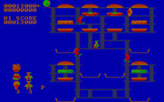 BurgerTime for IBM PC/Compatibles - Each level features a different layout.