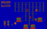 BurgerTime for IBM PC/Compatibles - Level complete!