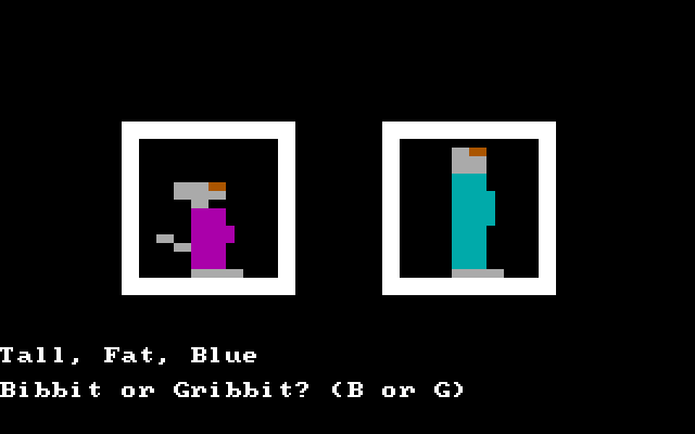 Moptown Parade IBM PC/Compatibles Screenshot: Trying to create an opposite...
