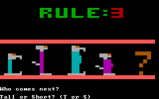 Moptown Parade IBM PC/Compatibles Screenshot: One more Moppet and I have a parade!
