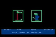 Moptown Parade for Atari 8-bit - Here comes my opposite!