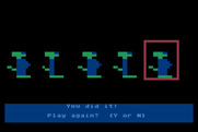 Moptown Parade for Atari 8-bit - A correct response!