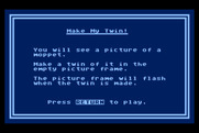 Moptown Parade for Atari 8-bit - Make My Twin! instructions.