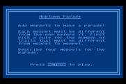 Moptown Parade for Atari 8-bit - Moptown Parade instructions.