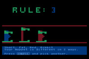 Moptown Parade for Atari 8-bit - Rule 3, but my moppet was different in 2 ways so I need to try again.