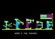 Moptown Parade for Apple II - I have a parade!