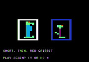 Moptown Parade for Apple II - That's right! Play again?
