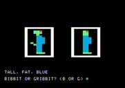 Moptown Parade for Apple II - Select some traits to make a twin.
