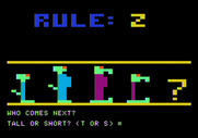 Moptown Parade for Apple II - Who's next in this sequence?