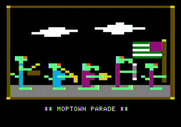Moptown Parade for Apple II - Welcome to Moptown Parade!