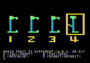 Moptown Parade for Apple II - I found someone who's different, now to choose why.