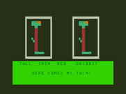 Moptown Parade for TRS-80 Color Computer - Here comes my twin!