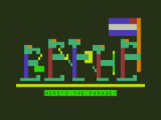 Moptown Parade for TRS-80 Color Computer - We have a parade now!